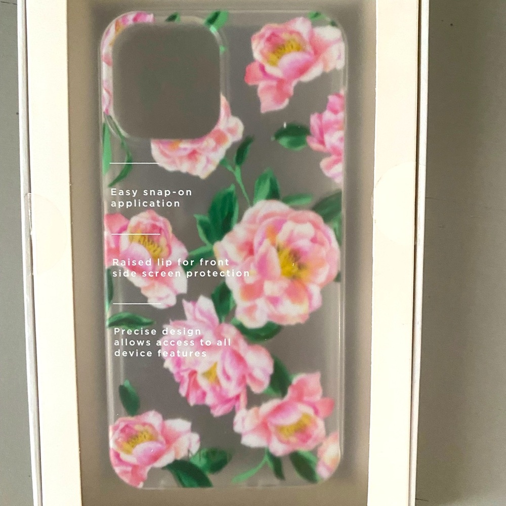 Peony iPhone 12/pro phone case